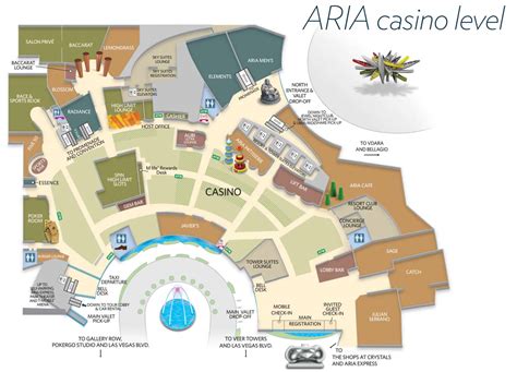 vdara and aria map.